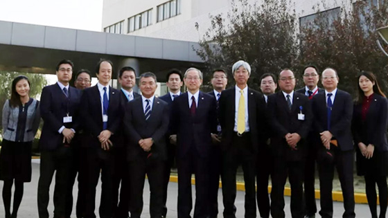 東芝集團綱川社長到訪，點贊東芝電梯在華事業