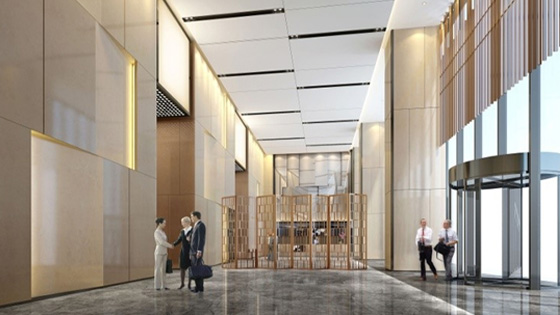 江西贛州中創國際城攜手東芝電梯領創核心CBD商務標志建筑群