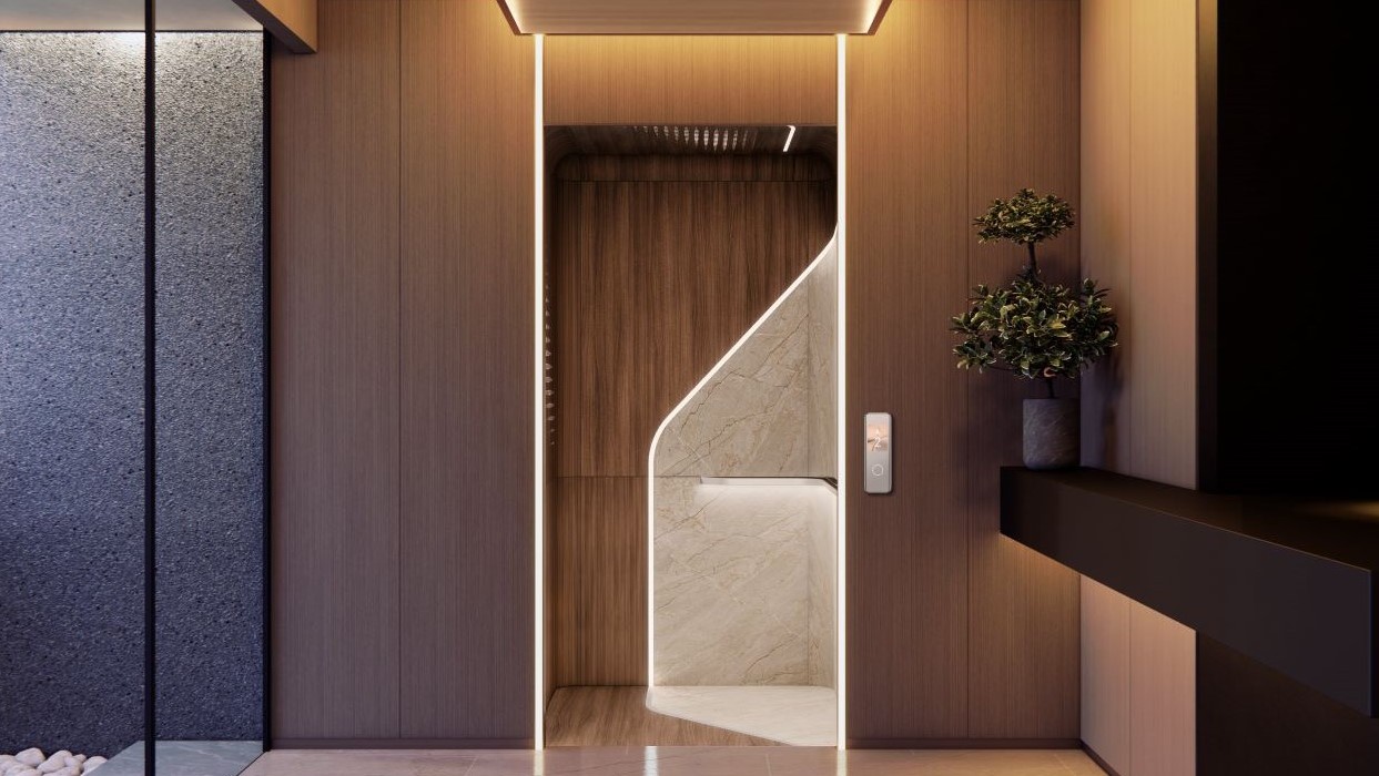 東芝家用電梯轎廂新品發(fā)布，用藝術(shù)重構(gòu)別墅“奢雅流韻”垂直美學(xué)